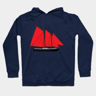 Schooner Alexander Hamilton Hoodie